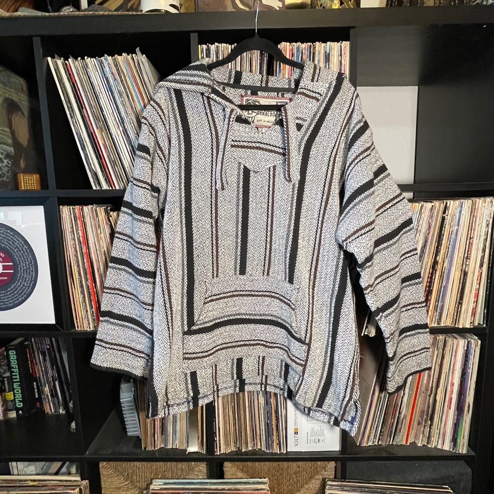 Miguel Geraldo Poncho Baja Hoodie Mens XXL